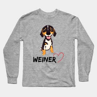 Weiner Love Long Sleeve T-Shirt